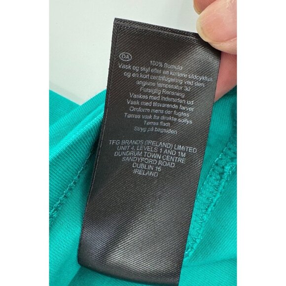 Hobbs London Maddy Cotton Vest Sleeveless Green Cotton Button-Shoulder Top S - Picture 5 of 13